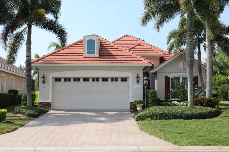 Clay tile profile metal roof