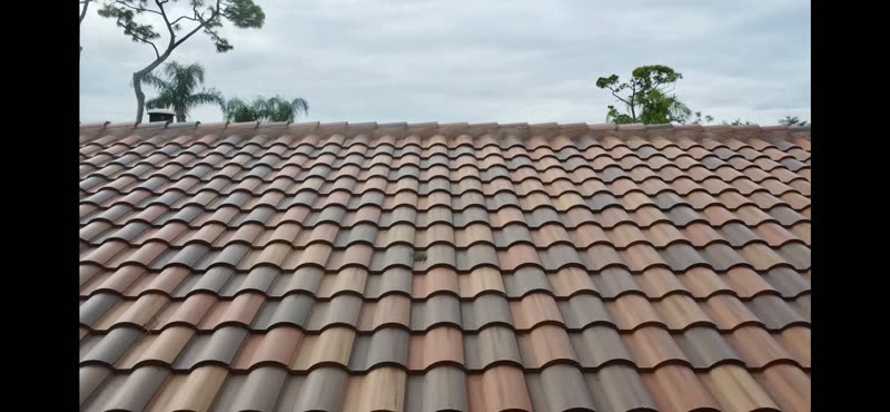 Stone-coated steel roof install by Providential